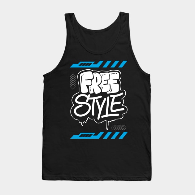 FREE STYLE CITY DESIGN Tank Top by The C.O.B. Store